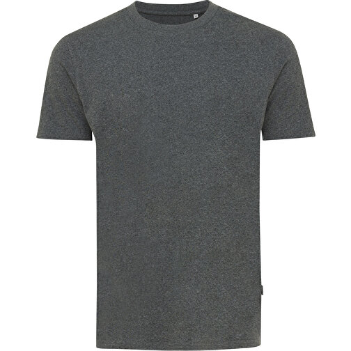 Iqoniq Manuel Ungefärbtes T-Shirt Aus Recycelter Baumwolle, Ungefärbtes Anthrazit , ungefärbtes Anthrazit, 50% recycelte und 50% biologische Baumwolle, XS, 67,00cm x 0,50cm (Länge x Höhe), Bild 1