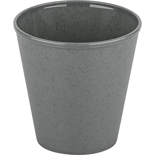 MOVE CUP LIGHT 0,1 Becher 100ml , Koziol, nature ash grey, Organic Bio-Circular, 6,15cm x 6,15cm x 6,15cm (Länge x Höhe x Breite), Bild 1
