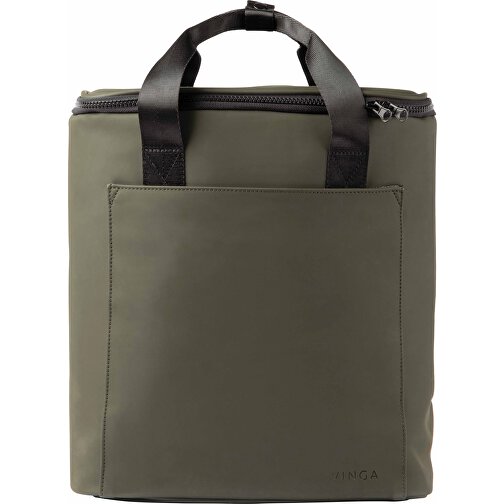 VINGA Baltimore Trail Kühlrucksack, Grün , grün, PU, 31,50cm x 34,00cm (Länge x Höhe), Bild 1