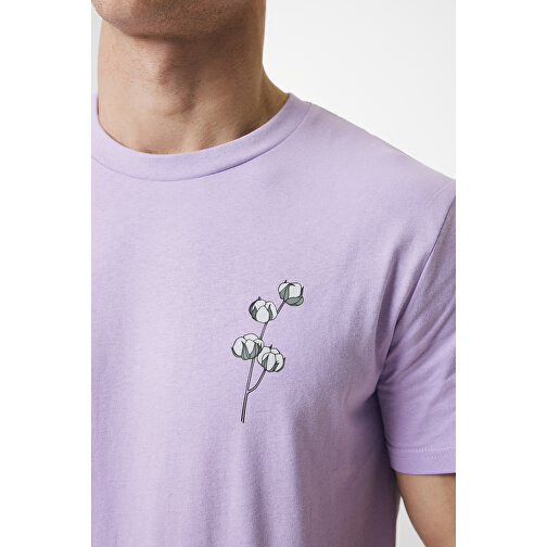 Iqoniq Bryce T-Shirt Aus Recycelter Baumwolle, Lavender , lavender, 50% recycelte und 50% biologische Baumwolle, XXXL, 79,00cm x 0,50cm (Länge x Höhe), Bild 4