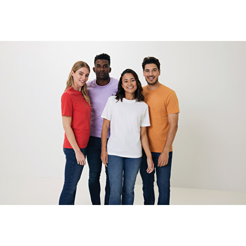Iqoniq Bryce T-Shirt Aus Recycelter Baumwolle, Luscious Red , luscious red, 50% recycelte und 50% biologische Baumwolle, XXXL, 79,00cm x 0,50cm (Länge x Höhe), Bild 5