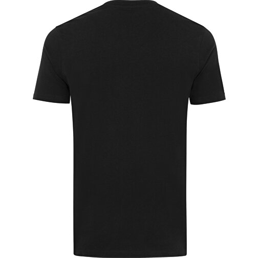 Iqoniq Bryce T-Shirt Aus Recycelter Baumwolle, Schwarz , schwarz, 50% recycelte und 50% biologische Baumwolle, XXL, 77,00cm x 0,50cm (Länge x Höhe), Bild 2