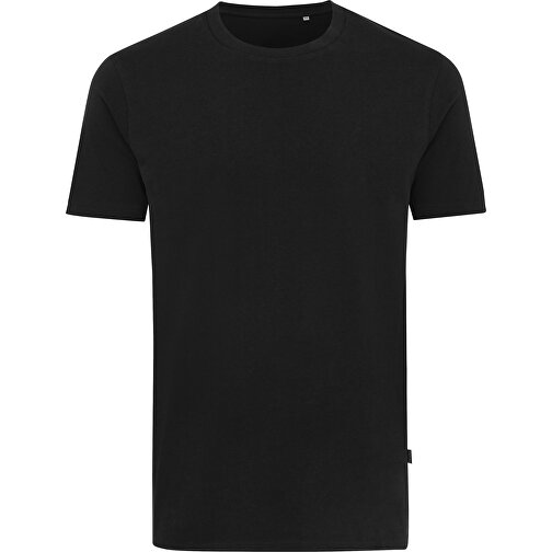 Iqoniq Bryce T-Shirt Aus Recycelter Baumwolle, Schwarz , schwarz, 50% recycelte und 50% biologische Baumwolle, S, 69,00cm x 0,50cm (Länge x Höhe), Bild 1