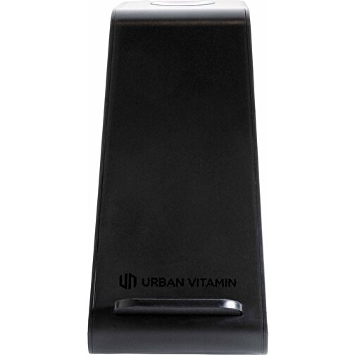 Urban Vitamin Fairfield 3-in-1 Charger Aus RCS RPlastik, Schwarz , schwarz, ABS - recycelt, 7,00cm x 13,10cm (Länge x Höhe), Bild 5