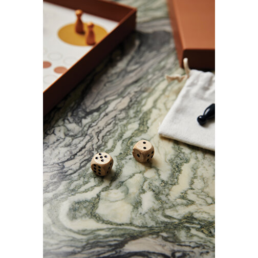 VINGA ‚Ludo‘ – Coffee Table Game, Schwarz , schwarz, Papier, 25,00cm x 2,80cm (Länge x Höhe), Bild 6