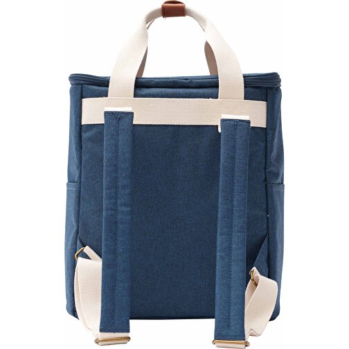 VINGA Sortino Wanderkühlrucksack, Blau , blau, PET - recycelt, 30,50cm x 36,00cm (Länge x Höhe), Bild 2