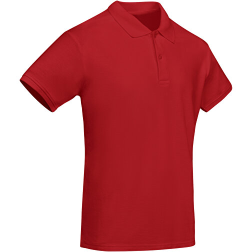 Prince Poloshirt Für Herren , rot, Piqué Strick 100% Bio Baumwolle, 210 g/m2, 3XL, , Bild 3