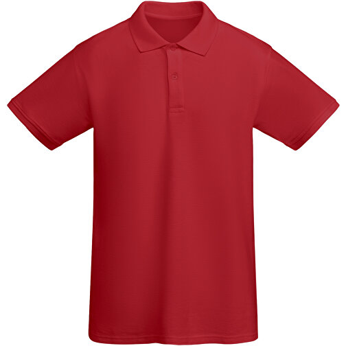Prince Poloshirt Für Herren , rot, Piqué Strick 100% Bio Baumwolle, 210 g/m2, S, , Bild 1