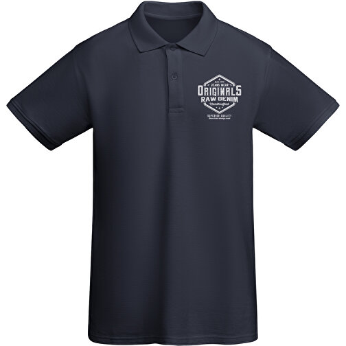 Prince Poloshirt Für Herren , navy blue, Piqué Strick 100% Bio Baumwolle, 210 g/m2, XL, , Bild 2