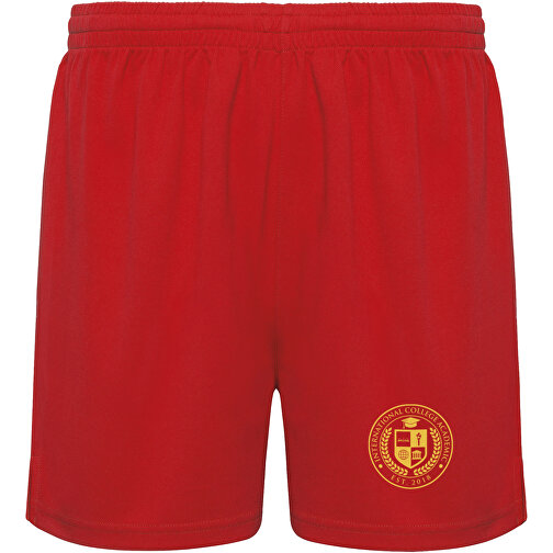 Player Sportshorts Für Kinder , rot, Piqué Strick 100% Polyester, 140 g/m2, 4, , Bild 2