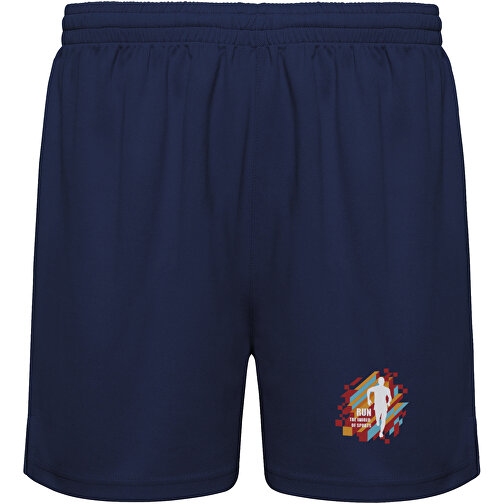 Player Sportshorts Für Kinder , navy blue, Piqué Strick 100% Polyester, 140 g/m2, 4, , Bild 2