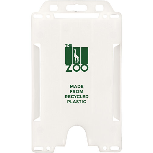 Porta badge in plastica riciclata Pierre, Immagine 2