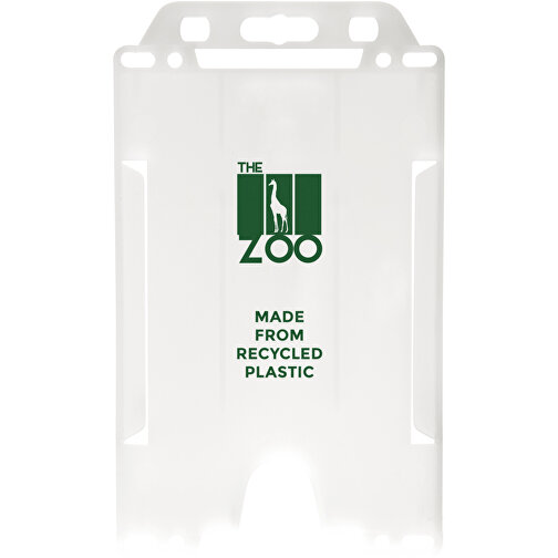 Porta badge in plastica riciclata Pierre, Immagine 2