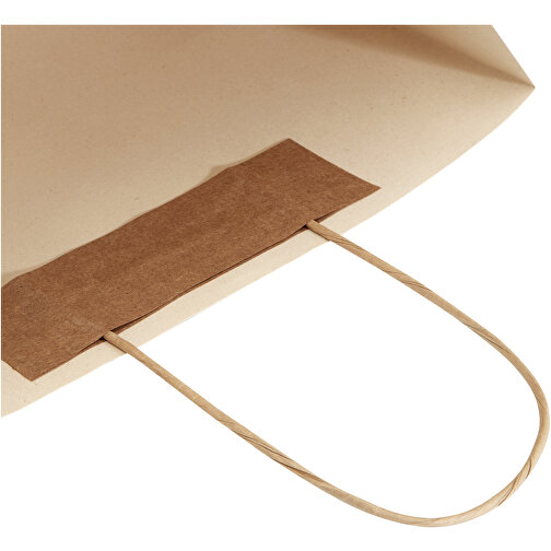 Papirpose 150 g/m2 fra landbruksavfall med vridde håndtak – large, Bilde 7