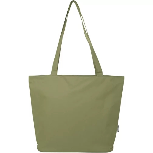 Sac shopping Panama de 20 L avec fermeture éclair recyclé certifié GRS, Image 3