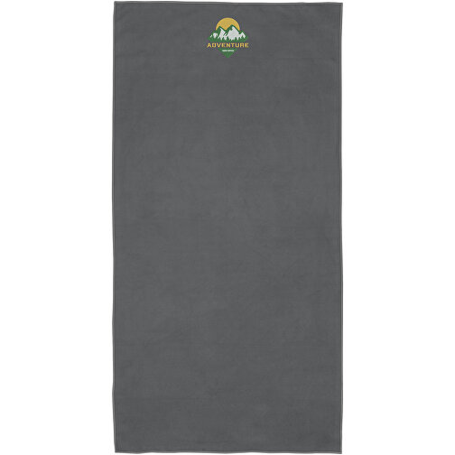 Pieter Ultraleichtes Und Schnell Trocknendes GRS Handtuch 50 × 100 Cm , grau, 90% Recyceltes Polyester, 10% Nylon, 200 g/m2, 100,00cm x 50,00cm (Länge x Breite), Bild 2