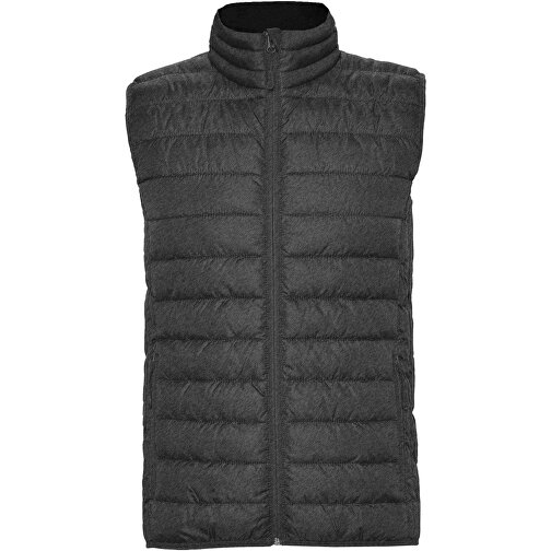 Oslo Isolierter Bodywarmer Für Herren , heather schwarz, 100% Polyester, 290 g/m2, Lining,  100% Polyester, Padding/filling,  100% Polyester, M, , Bild 1