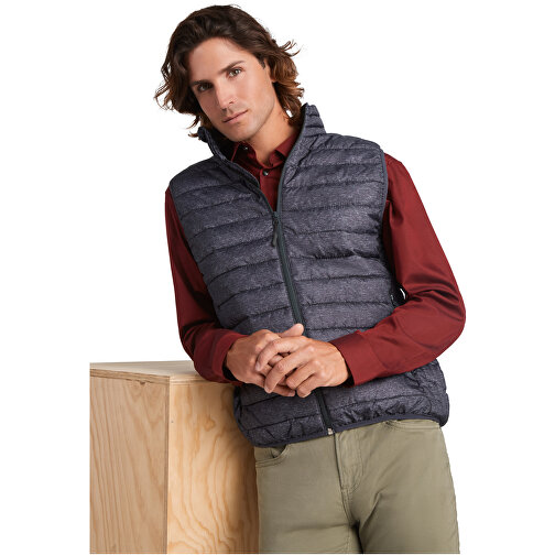 Oslo Isolierter Bodywarmer Für Herren , ebony, 100% Polyester, 290 g/m2, Lining,  100% Polyester, Padding/filling,  100% Polyester, XL, , Bild 6