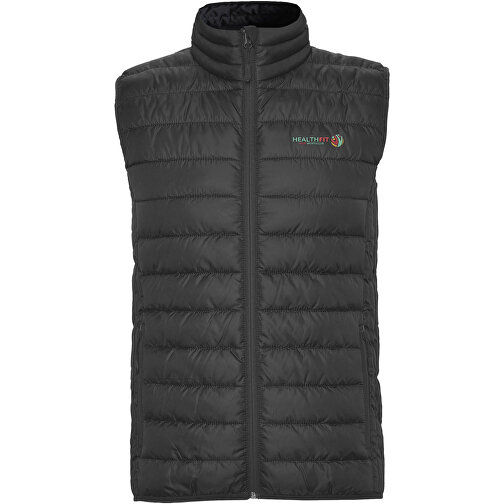 Oslo Isolierter Bodywarmer Für Herren , ebony, 100% Polyester, 290 g/m2, Lining,  100% Polyester, Padding/filling,  100% Polyester, S, , Bild 2