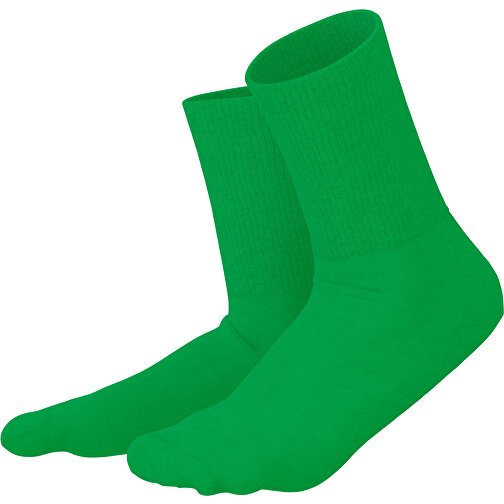 Boris - Die Premium Tennis Socke , grün, 85% Natur Baumwolle, 12% regeniertes umwelftreundliches Polyamid, 3% Elastan, 36,00cm x 0,40cm x 8,00cm (Länge x Höhe x Breite), Bild 1