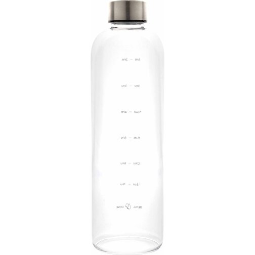 Motivation-Bottle Aus GRS RPET, Transparent , transparent, PET - recycelt, 27,00cm (Höhe), Bild 2