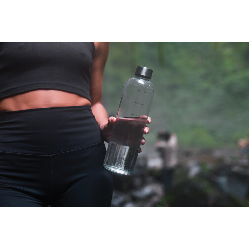 Motivation-Bottle Aus GRS RPET, Transparent , transparent, PET - recycelt, 27,00cm (Höhe), Bild 7