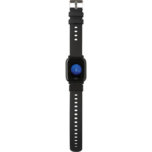 Fit Watch Aus RCS Recyceltem TPU, Schwarz , schwarz, TPE - recycelt, 26,80cm x 0,80cm (Länge x Höhe), Bild 3