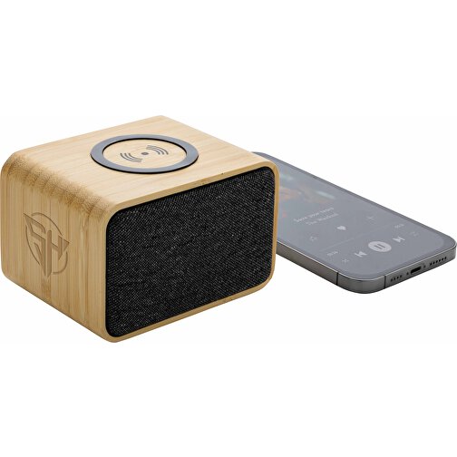 RCS rPlastik-Speaker avec FSC® Bambou & chargeur sans fil 5W, Image 6