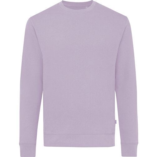 Iqoniq Zion Rundhals-Sweater Aus Recycelter Baumwolle, Lavender , lavender, 50% recycelte und 50% biologische Baumwolle, M, 71,50cm x 1,00cm (Länge x Höhe), Bild 1