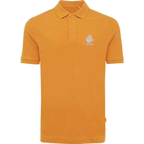 Iqoniq Yosemite Piqué-Poloshirt Aus Recycelter Baumwolle, Sundial Orange , sundial orange, 50% recycelte und 50% biologische Baumwolle, XXL, 77,00cm x 0,50cm (Länge x Höhe), Bild 3