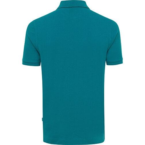 Iqoniq Yosemite Piqué-Poloshirt Aus Recycelter Baumwolle, Verdigris , verdigris, 50% recycelte und 50% biologische Baumwolle, XS, 67,00cm x 0,50cm (Länge x Höhe), Bild 2