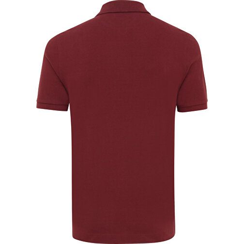 Iqoniq Yosemite Piqué-Poloshirt Aus Recycelter Baumwolle, Burgunderrot , burgunderrot, 50% recycelte und 50% biologische Baumwolle, XXS, 65,00cm x 0,50cm (Länge x Höhe), Bild 2