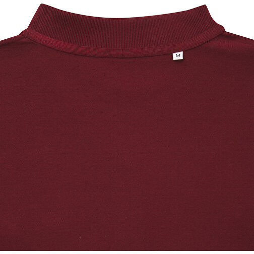 Iqoniq Yosemite Piqué-Poloshirt Aus Recycelter Baumwolle, Burgunderrot , burgunderrot, 50% recycelte und 50% biologische Baumwolle, S, 69,00cm x 0,50cm (Länge x Höhe), Bild 4