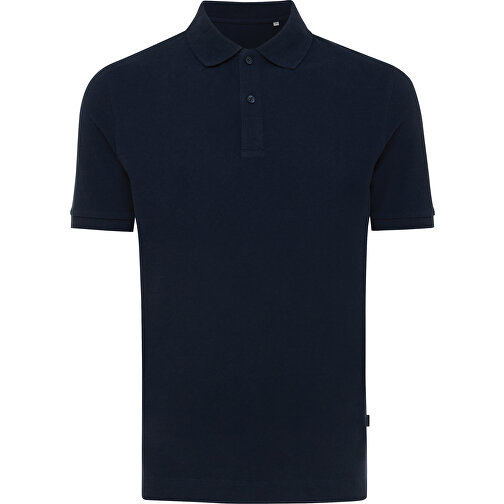 Iqoniq Yosemite Piqué-Poloshirt Aus Recycelter Baumwolle, Navy Blau , navy blau, 50% recycelte und 50% biologische Baumwolle, XXL, 77,00cm x 0,50cm (Länge x Höhe), Bild 1