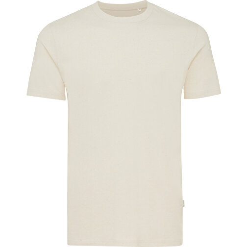 Iqoniq Manuel Ungefärbtes T-Shirt Aus Recycelter Baumwolle, Natural Raw , natural raw, 50% recycelte und 50% biologische Baumwolle, L, 73,00cm x 0,50cm (Länge x Höhe), Bild 1