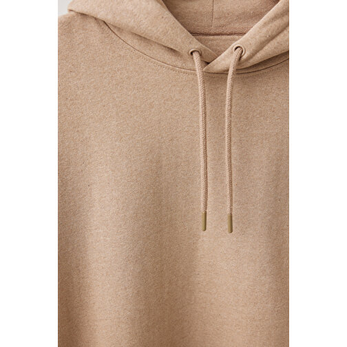 Iqoniq Torres Ungefärbter Hoodie Aus Recycelter Baumwolle, Heather Brown , heather brown, 50% recycelte und 50% biologische Baumwolle, XL, 76,00cm x 1,00cm (Länge x Höhe), Bild 4