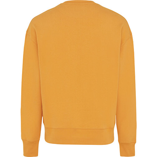 Iqoniq Kruger Relax-Rundhals-Sweater Aus Recycelt. Baumwolle, Sundial Orange , sundial orange, 50% recycelte und 50% biologische Baumwolle, M, 71,50cm x 1,00cm (Länge x Höhe), Bild 2