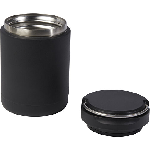 Doveron Lunch-Pot, Isoliert Aus Recyceltem Edelstahl, 500 Ml , schwarz, Recycled stainless steel, Recycelter PP Kunststoff, 14,30cm (Höhe), Bild 5