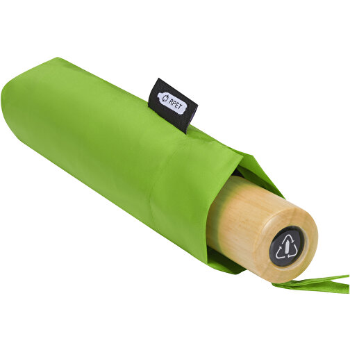 Birgit 21´´ Faltbarer Winddichter Regenschirm Aus Recyceltem PET , lindgrün, Recyceltes PET Pongee Polyester, 28,00cm (Höhe), Bild 6