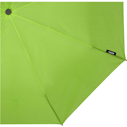 Birgit 21´´ Faltbarer Winddichter Regenschirm Aus Recyceltem PET , lindgrün, Recyceltes PET Pongee Polyester, 28,00cm (Höhe), Bild 7