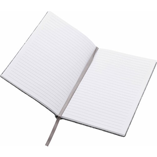 Cuaderno A5 de tapas blandas fabricado con fieltro reciclado certificado GRS, Imagen 3