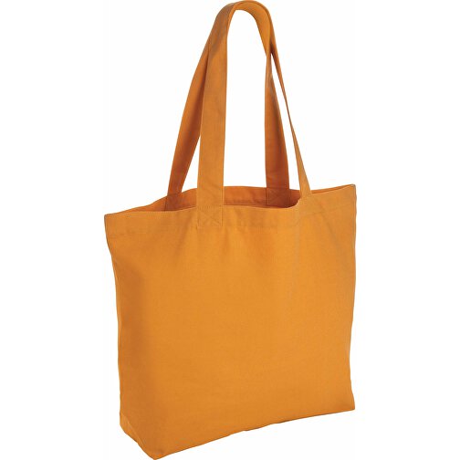 Impact Aware™ 240g/m² RCanvas Shopper Mit Tasche, Orange , sundial orange, Canvas - recycelt, 53,00cm x 31,00cm (Länge x Höhe), Bild 1
