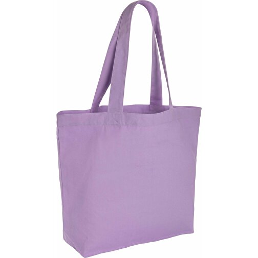 Impact Aware™ 240g/m² RCanvas Shopper Mit Tasche, Lavender , lavender, Canvas - recycelt, 53,00cm x 31,00cm (Länge x Höhe), Bild 1