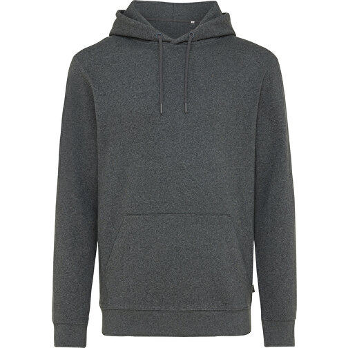 Iqoniq Torres Ungefärbter Hoodie Aus Recycelter Baumwolle, Ungefärbtes Anthrazit , ungefärbtes Anthrazit, 50% recycelte und 50% biologische Baumwolle, S, 70,00cm x 1,00cm (Länge x Höhe), Bild 1