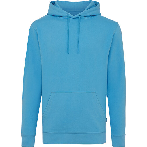 Iqoniq Jasper Hoodie Aus Recycelter Baumwolle, Tranquil Blue , tranquil blue, 50% recycelte und 50% biologische Baumwolle, XS, 68,00cm x 1,00cm (Länge x Höhe), Bild 1