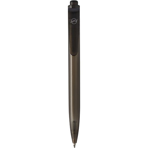 Thalaasa Kugelschreiber Aus Ozean Plastik , Marksman, schwarz, Recycelter Kunststoff, 14,30cm (Länge), Bild 1