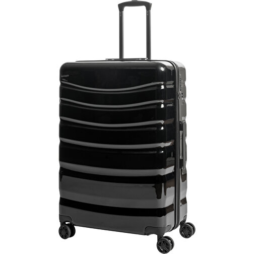 Trolley 75 Cm , schwarz, Polycarbonat, 75,00cm x 28,00cm x 52,00cm (Länge x Höhe x Breite), Bild 1