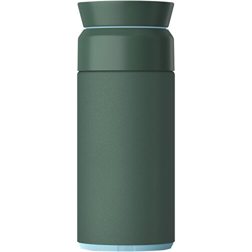 Ocean Bottle 350 Ml Brew Flask , waldgrün, Recycled stainless steel, 50% PET Kunststoff, 25% Recycelter PET Kunststoff, 25% Silikon Kunststoff, 17,00cm (Höhe), Bild 3