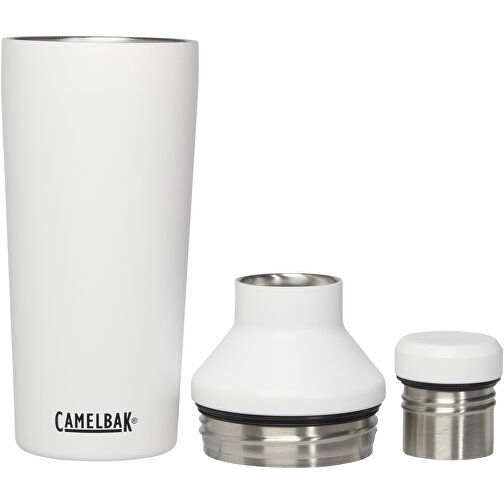 CamelBak® Horizon Vakuumisolierter Cocktailshaker, 600 Ml , weiß, Edelstahl, 26,00cm (Höhe), Bild 3
