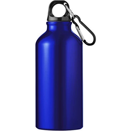 Bouteille d eau Oregon de 400 ml en aluminium recyclé certifié RCS avec mousqueton, Image 2